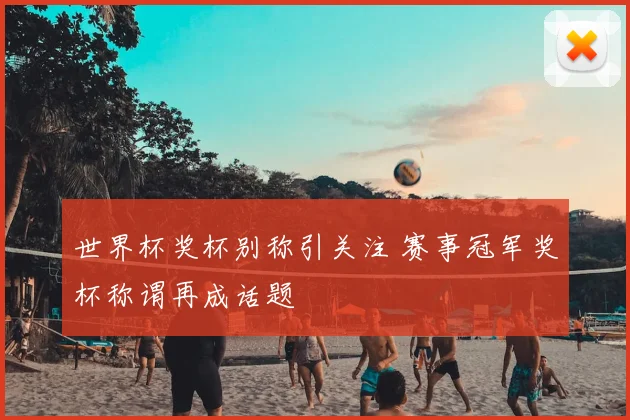 世界杯奖杯别称引关注 赛事冠军奖杯称谓再成话题