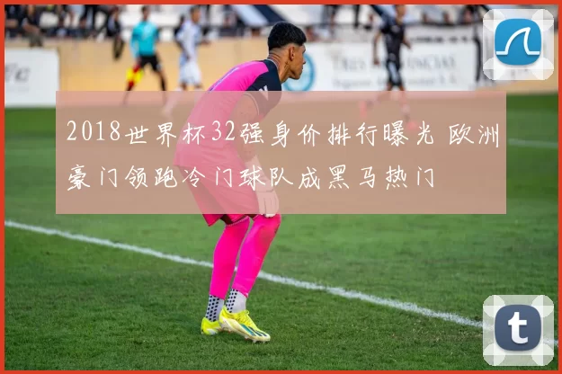 2018世界杯32强身价排行曝光 欧洲豪门领跑冷门球队成黑马热门