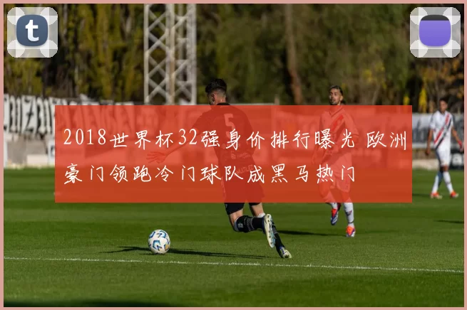 2018世界杯32强身价排行曝光 欧洲豪门领跑冷门球队成黑马热门